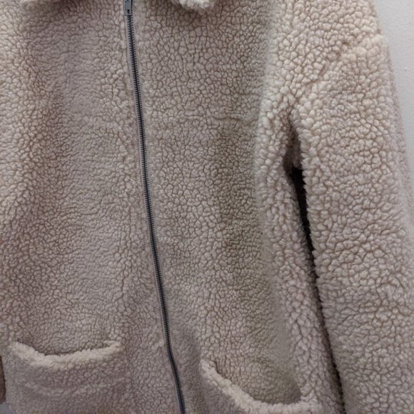 Teddy Sherpa Zip Up Jacket - Picture 4 of 4